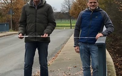 FWG besichtigt Rippelbäumer Brücke