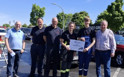 Spendenübergabe an die Jugendfeuerwehr Sassenberg-Füchtorf