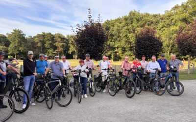 Radtour zum Thema Bauen durch Sassenberg